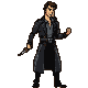 Shadowy Assassin: Knife Ready for Attack