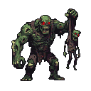 Zombie Boss Hurls Minion: Grim Horror Unleashed