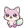 Pixel Art: cute chibi animal character (choose: bunny / cat / fox / sli...