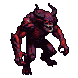 Running Demon: Dark Fantasy Action Pose