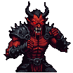 Pixel Art: fighting pose