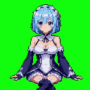 Pixel Art: Nsfw (generated with AI by Lysthorn Lich).