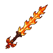 Fiery Sword of Power: Unleash the Flames