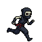 Pixel Art: character runs