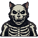 Pixel Art: character speaks and then laugh