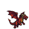 Pixel Art: dragon