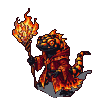 Fiery Mage Conjures Explosive Fireball