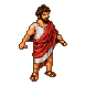 Pixel Art: Idle Breathing Loop