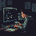 Pixel Art: software engineer coding