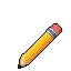Pixel Art: set of school items