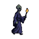 Pixel Art: character walks