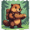 Pixel Art: 48×48 frames Transparent background Character facing right S...