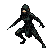 Pixel Art: sneak trick attack with dagger