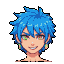 Pixel portraits of diverse characters with varied hair colors and expressions.