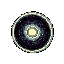 Pixel Art: The black hole absorbs everything around it. (generated with AI by Aerrith Dryad).