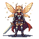 Pixel Art: character animation (generated with AI by pixie.haus).