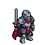 Pixel Art: set of isometric characarcters