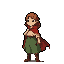 Pixel Art: Character walking animation