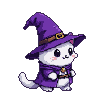 Jumping Kitten Wizard, Laughing with Joy