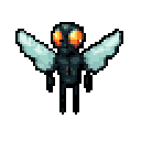 Pixel Art: character is showing fly trick (64x64) (generated with AI by pixie.haus).