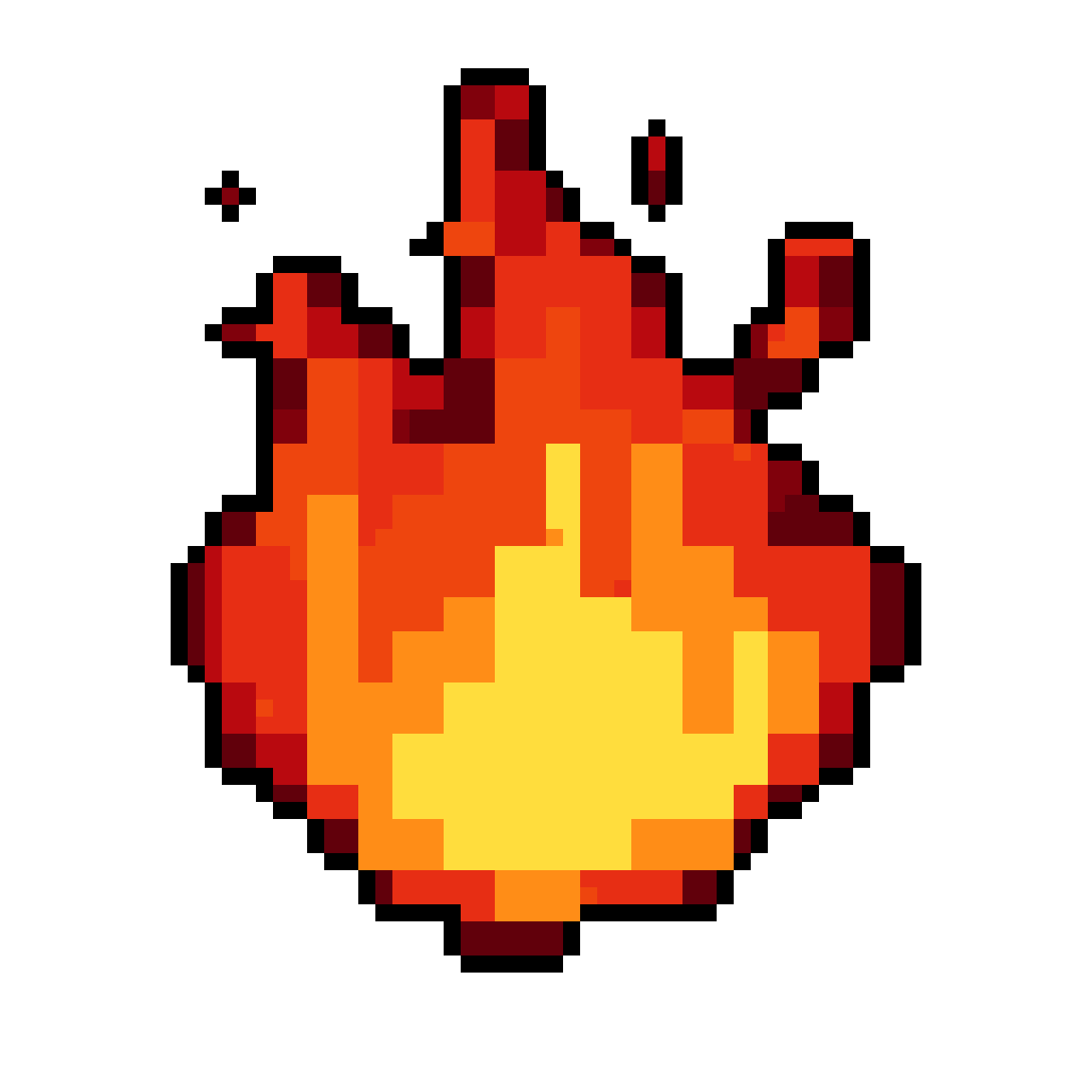 Fiery Glow: Small Flame Rises with Warmth