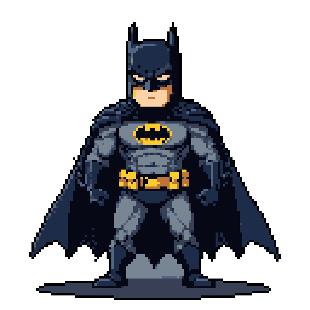 AI Sprite: Batman: Dark Knight Ready for Action