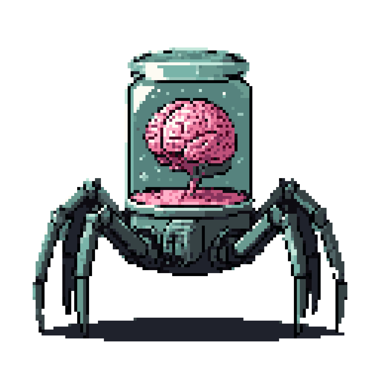 Cybernetic Brain Spider: Sci-Fi Oddity