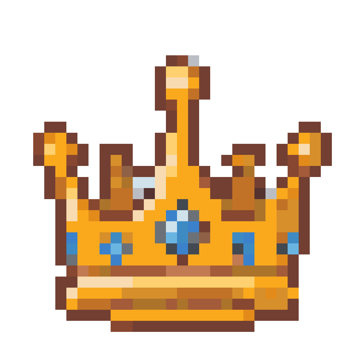 Fantasy Game Icons: Crown, Sword, Potion & More