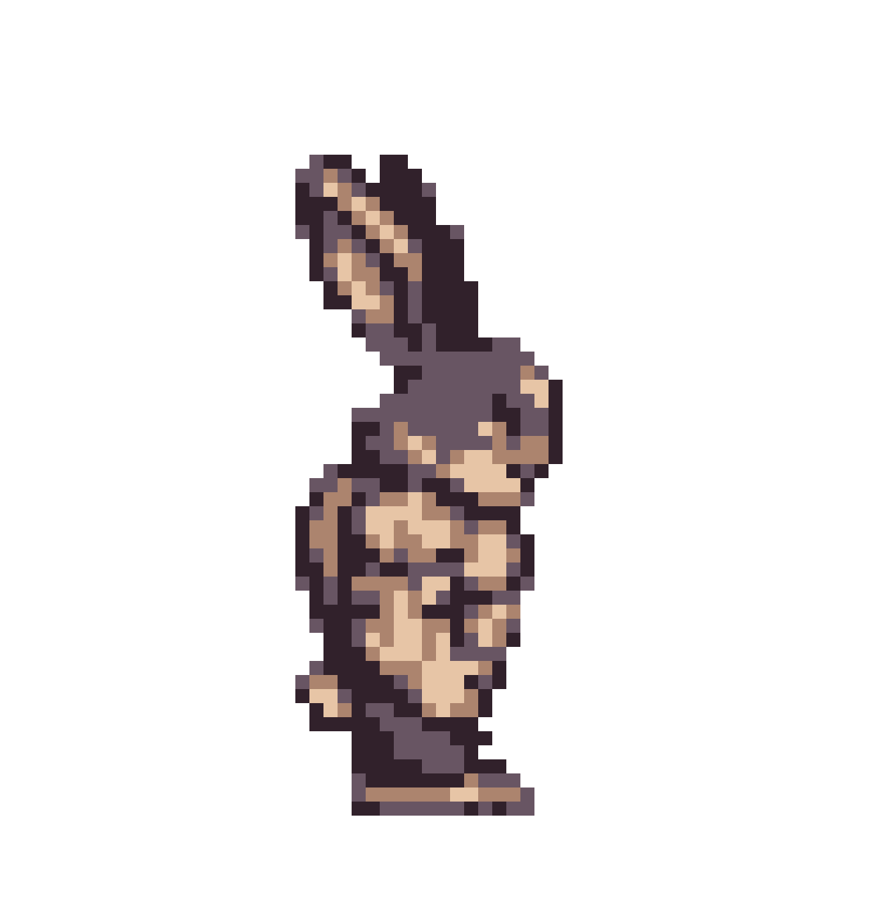Muscular Rabbit Warrior Ready for Action