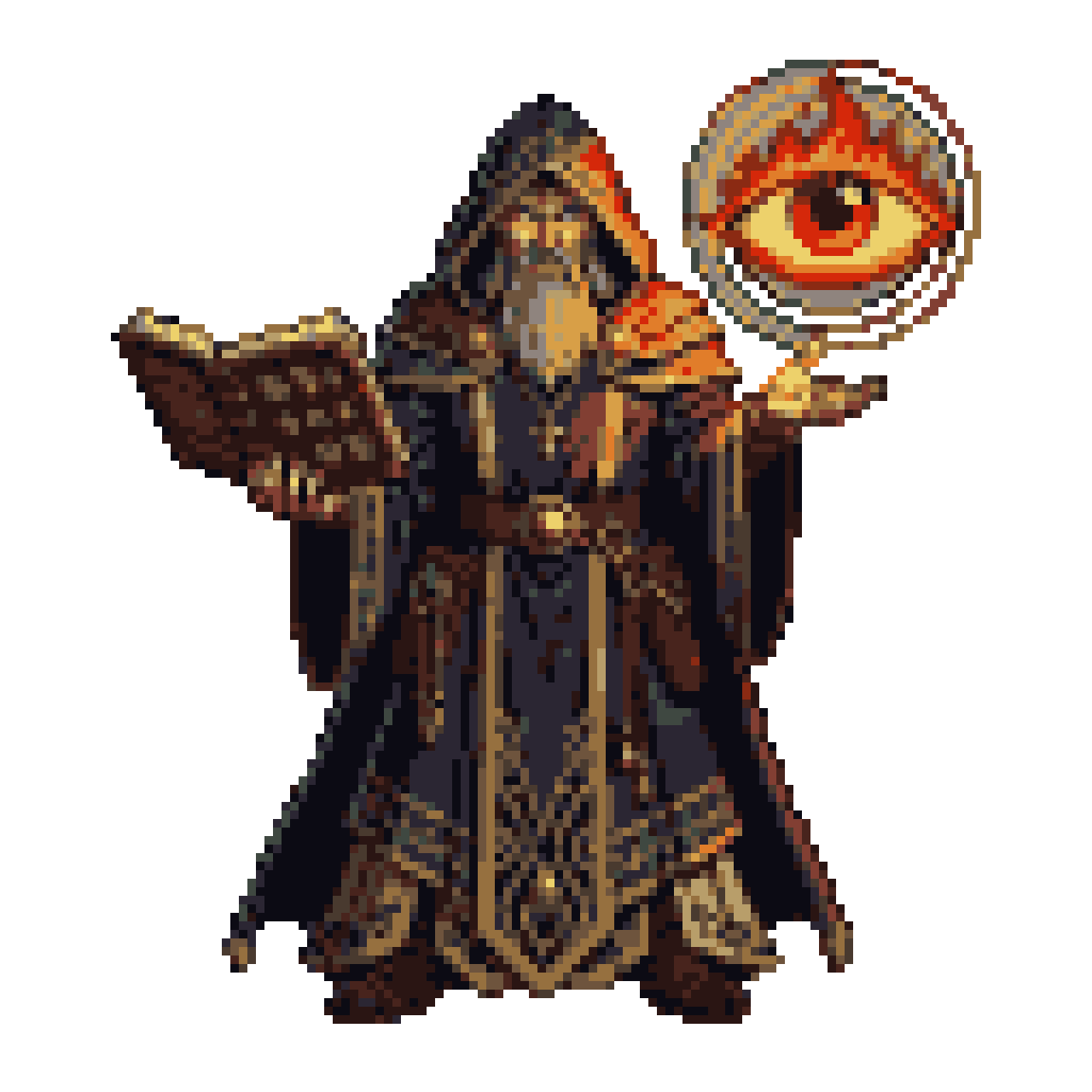 Shadow Archmage Archmage's Fiery Eye: Ancient Lore & Arcane Power