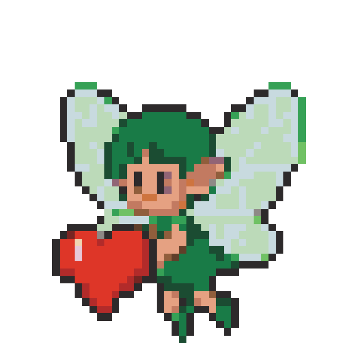 Whimsical Pixies with Game Icons: Nostalgic Sprite Animation