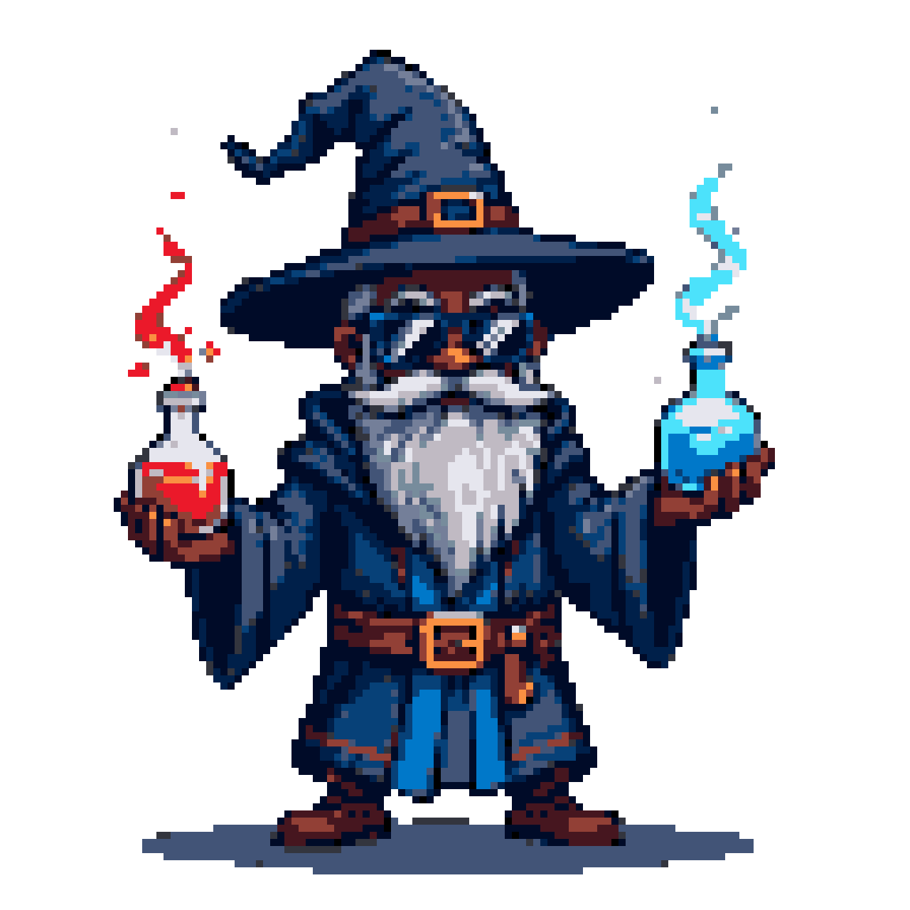 Wizard Brews Red & Blue Potions