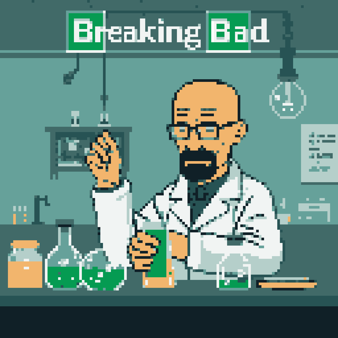 Walter White's Lab Experiment: Breaking Bad Chemistry