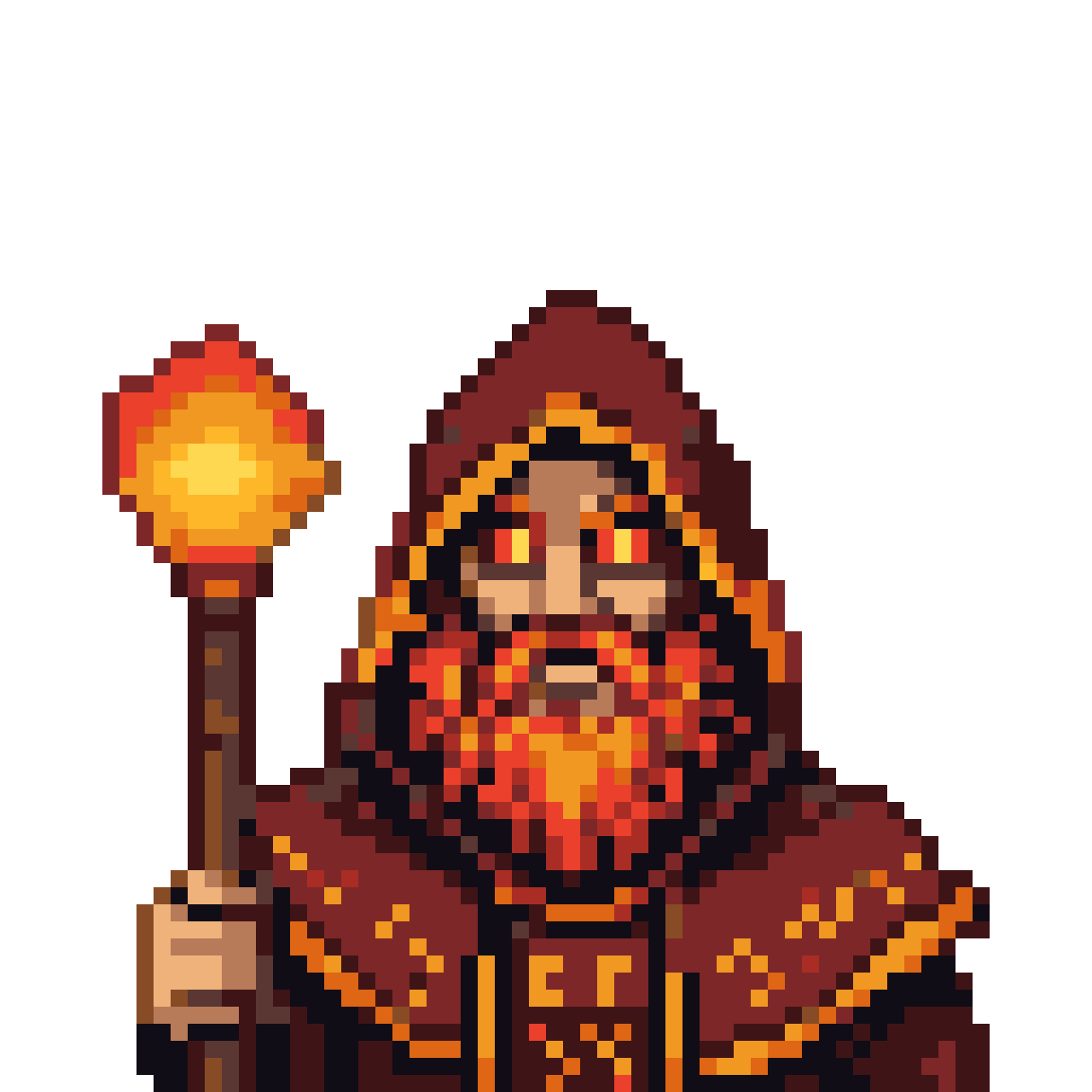 Inferno Mage: Fiery Power, Smoldering Rage