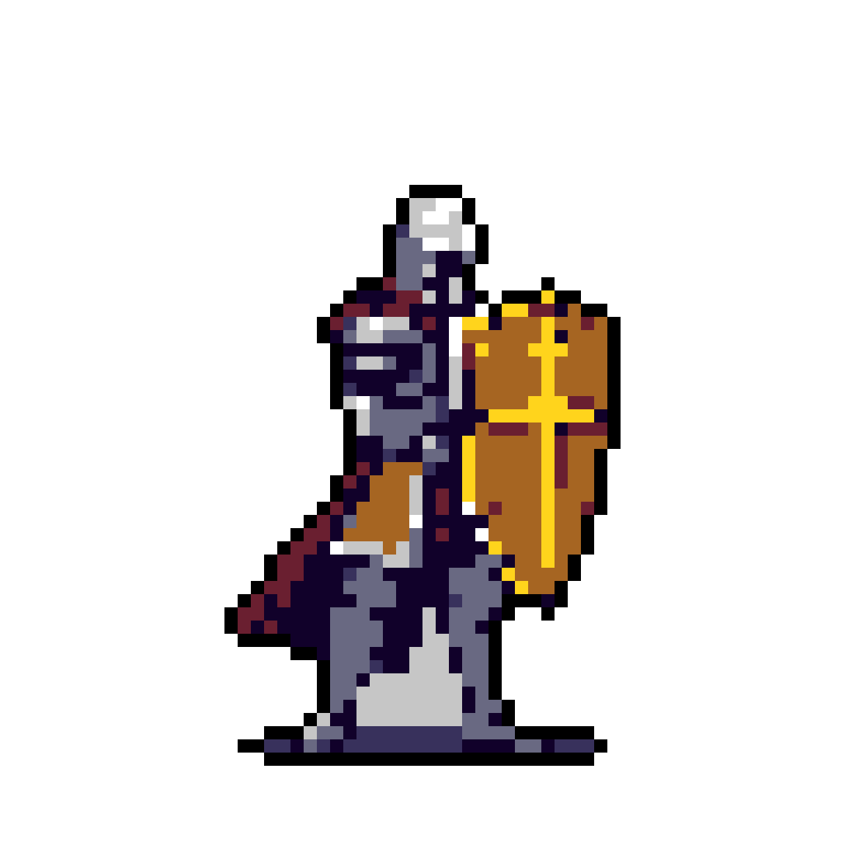 Medieval Knight: Vigilant Guard, Shield Ready