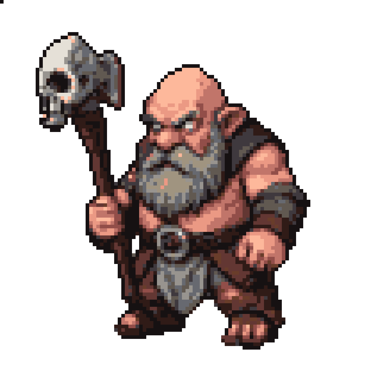 Buff Dwarf Dwarf Mage Unleashes Shadow Buff