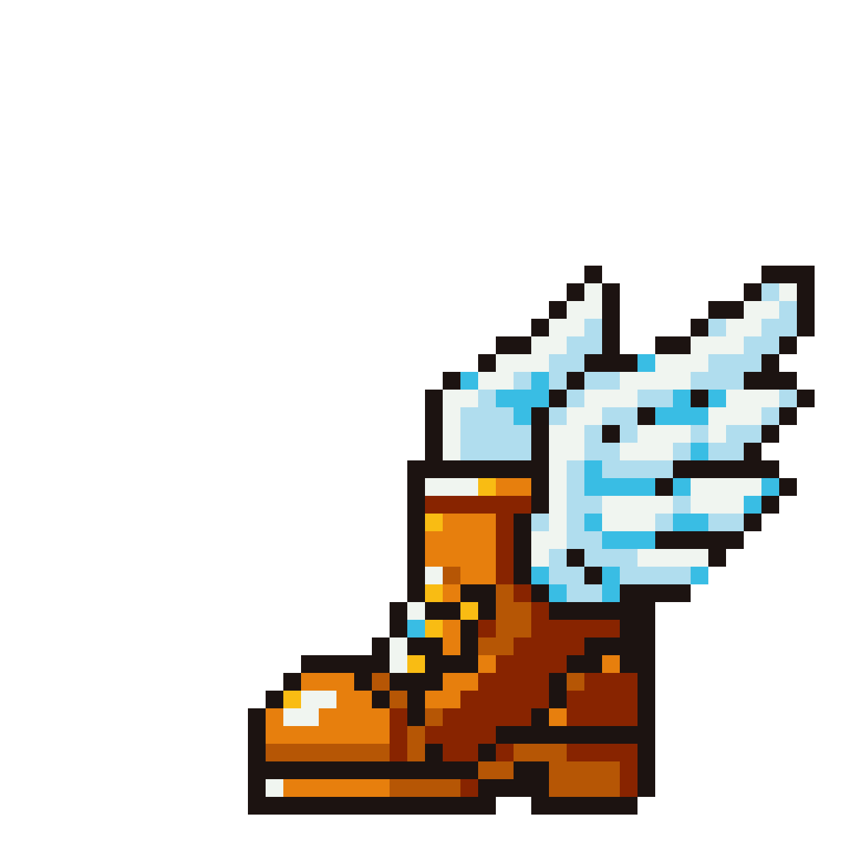 Retro Winged Boot: Speed Boost Adventure Game Icon