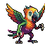 Pixel Art: island rpg mosters - unique set