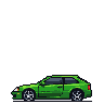 Retro Green Sports Car - Arcade Racing Vibe