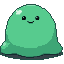 Pixel Art: Create a single memorable base slime creature for a retro JR...