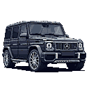 Pixel Art: AMG 63 (generated with AI by pixie.haus).