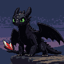 Pixel Art: Toothless