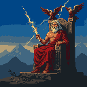 Pixel Art: Zeus