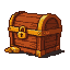 Pixel Art: small treasure chest