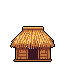 Pixel Art: set of tropical enviromental game assets