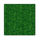 Dense, top-down view of lush green grass with varied pixel texture.