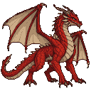 Pixel Art: dragon