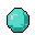 Pixel Art: set of different color gems