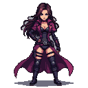 Pixel Art: lady drimestrecu from resident evil 8