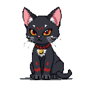 Pixel Art: Cat Berserk